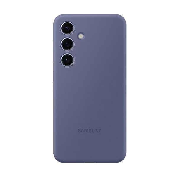 كڤر حماية سيليكون لهاتف سامسونج Galaxy S24 Plus|بنفسجي كڤر حماية سيليكون لهاتف سامسونج Galaxy S24 Plus|بنفسجي